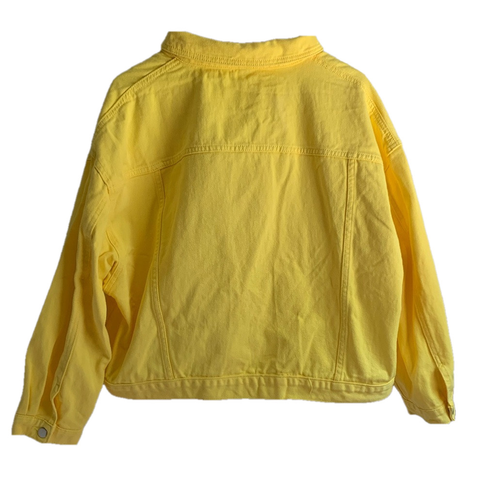Yellow Denim Jacket - Picture 2 of 3